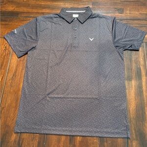 Callaway Men’s Golf Short Sleeve Collared Shirt, Size M (New w/out tags)
